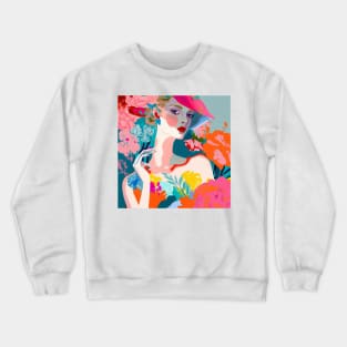 Lady of the garden Crewneck Sweatshirt